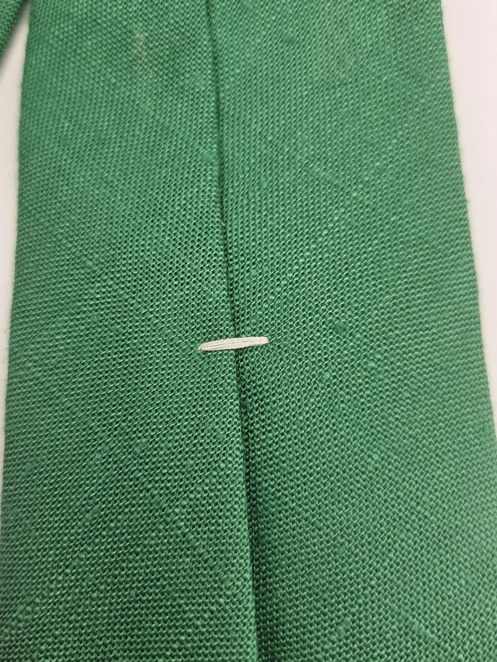 Elegant Solid Green Men’s Tie – Refined Formal Accessory